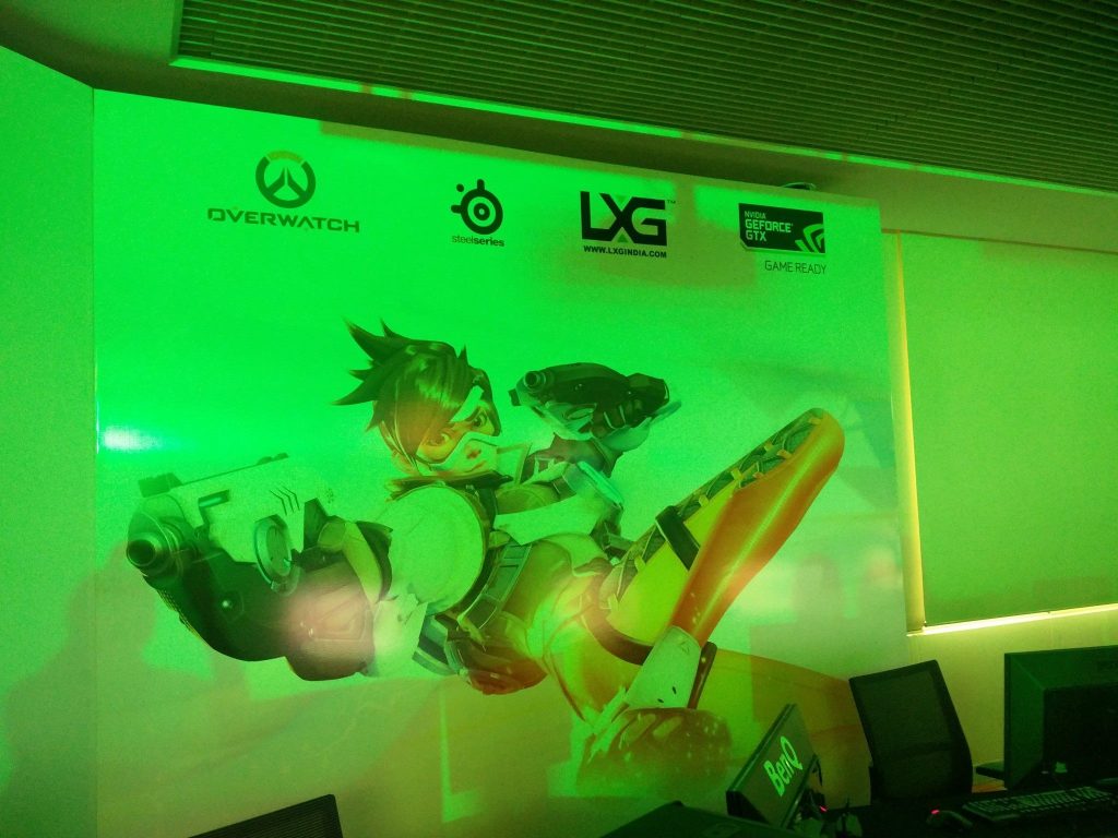 lxgindia overwatch tournament at nvidia india 10 gaming event